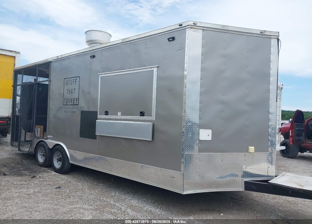 2023 FREEDOM 22' ENCLOSED / SMOKE VIN: 5WKBE222XP1080555