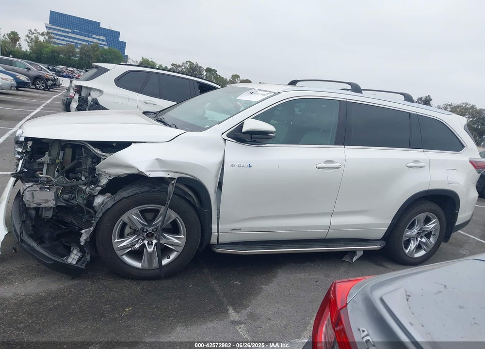 2016 TOYOTA HIGHLANDER HYBRID VIN: 5TDDCRFH9GS015341
