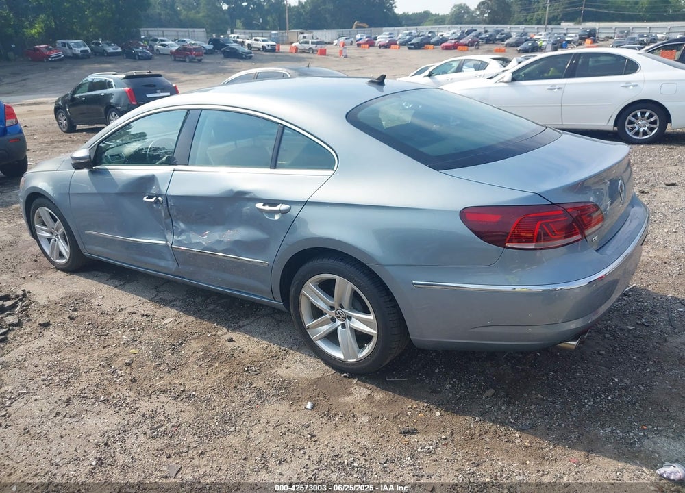 2013 VOLKSWAGEN CC VIN: WVWBP7AN9DE522433