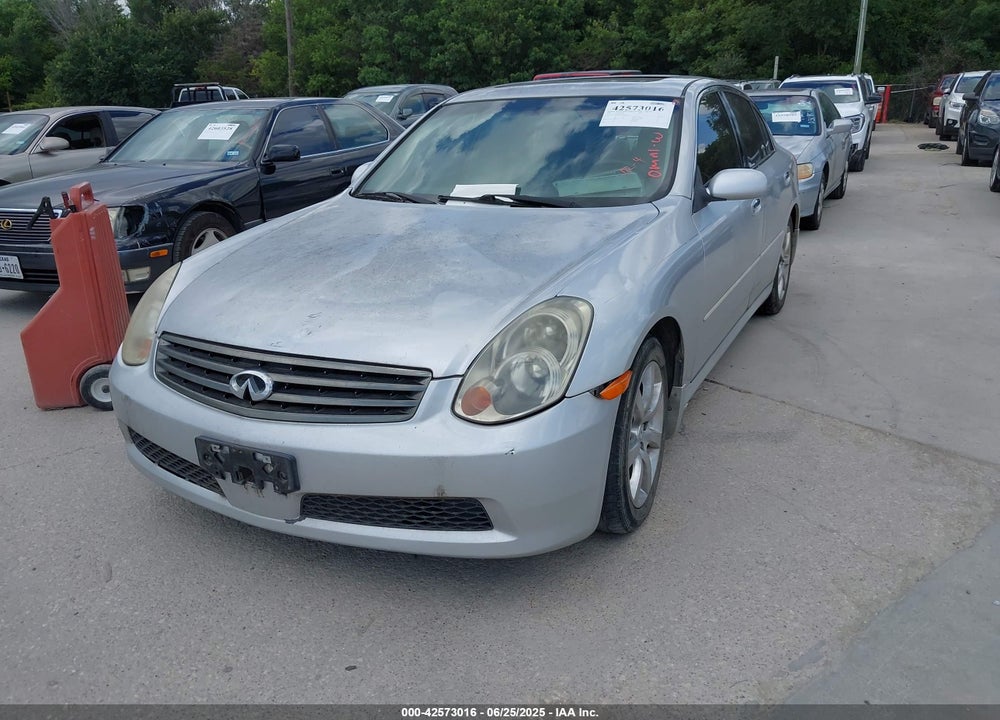 2006 INFINITI G35 VIN: JNKCV51E86M521070