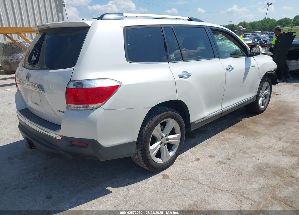 2012 TOYOTA HIGHLANDER VIN: 5TDDK3EH7CS142066