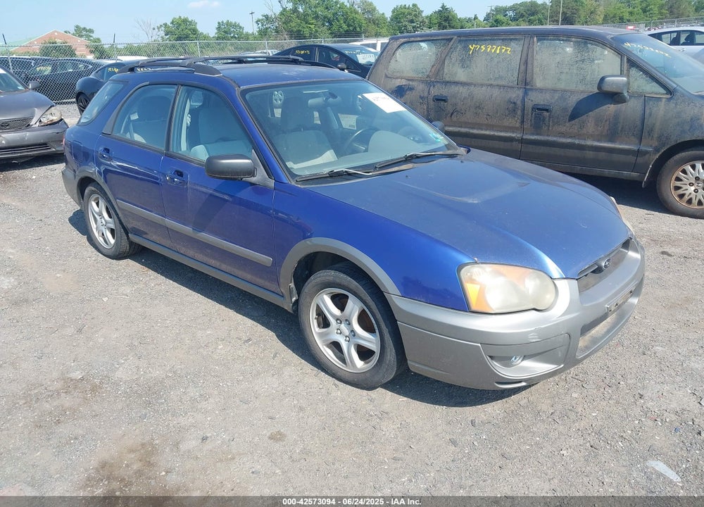 2004 SUBARU IMPREZA OUTBACK SPORT VIN: JF1GG68574H817962
