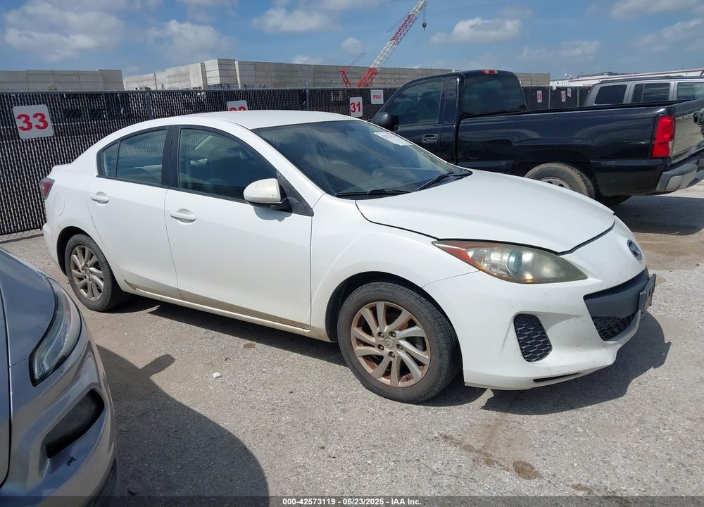 2012 MAZDA 3 I TOURING VIN: JM1BL1V72C1607172