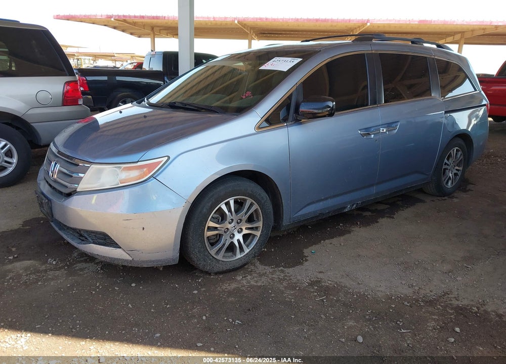 2011 HONDA ODYSSEY EX-L VIN: 5FNRL5H61BB085486