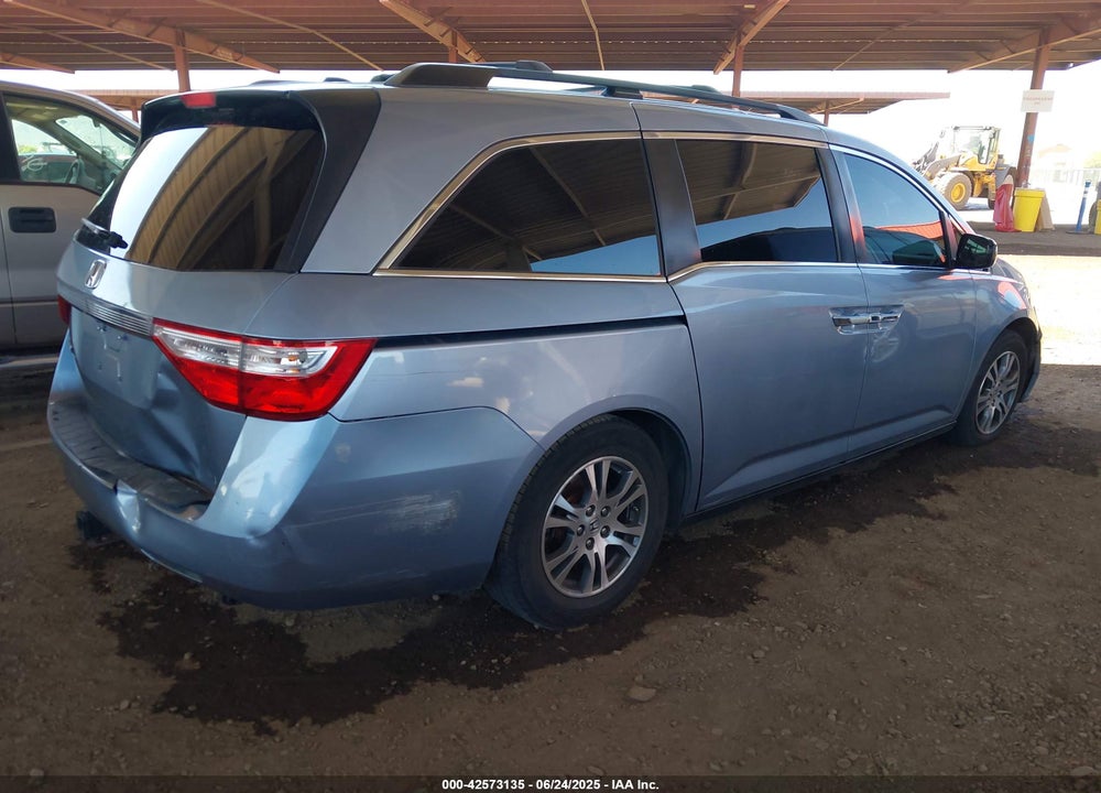 2011 HONDA ODYSSEY EX-L VIN: 5FNRL5H61BB085486