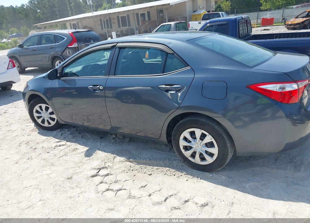 2015 TOYOTA COROLLA L VIN: 2T1BURHEXFC277285