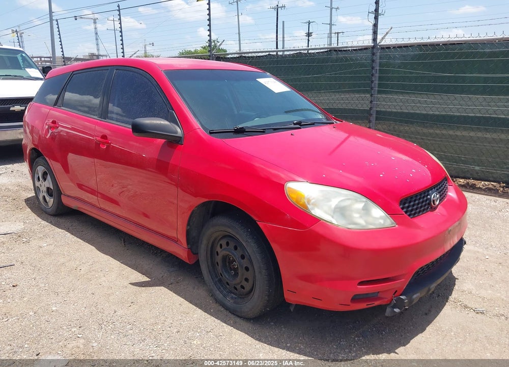 2003 TOYOTA MATRIX/XR VIN: 2T1KR32E03C107553