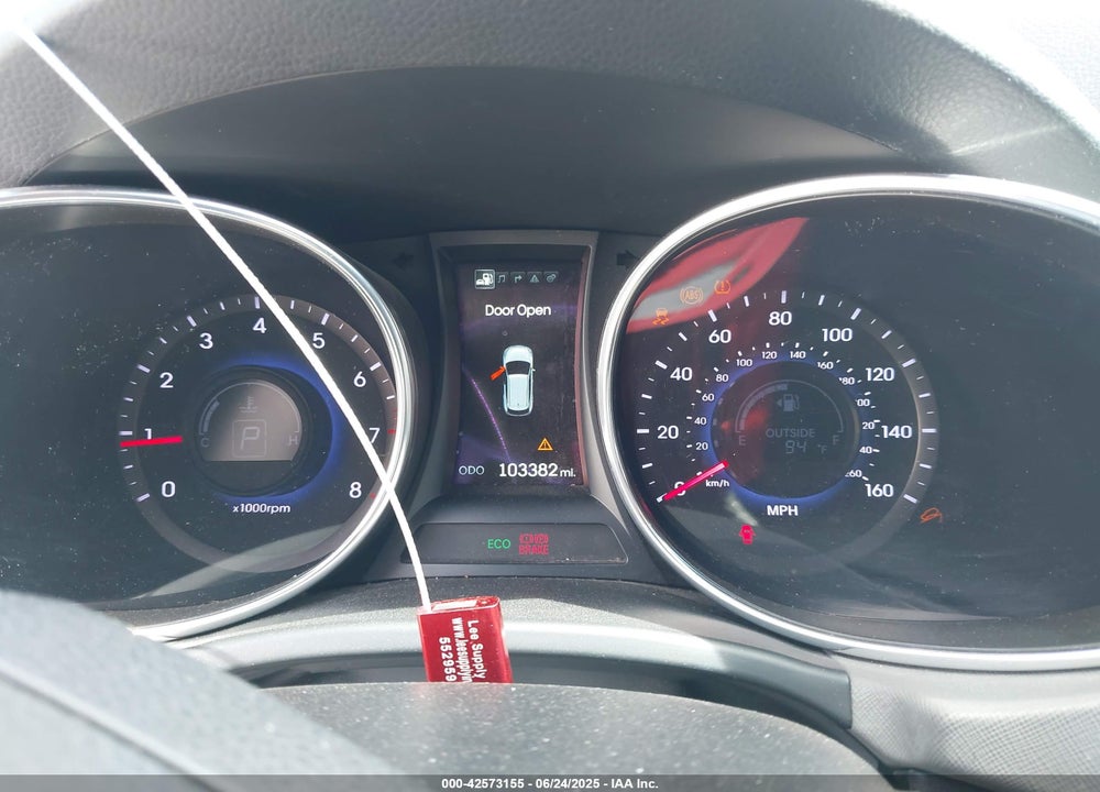 2016 HYUNDAI SANTA FE SPORT 2.0L TURBO VIN: 5XYZW4LA5GG317357