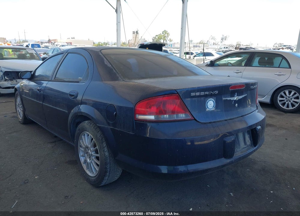 2004 CHRYSLER SEBRING LXI VIN: 1C3EL56R44N407395