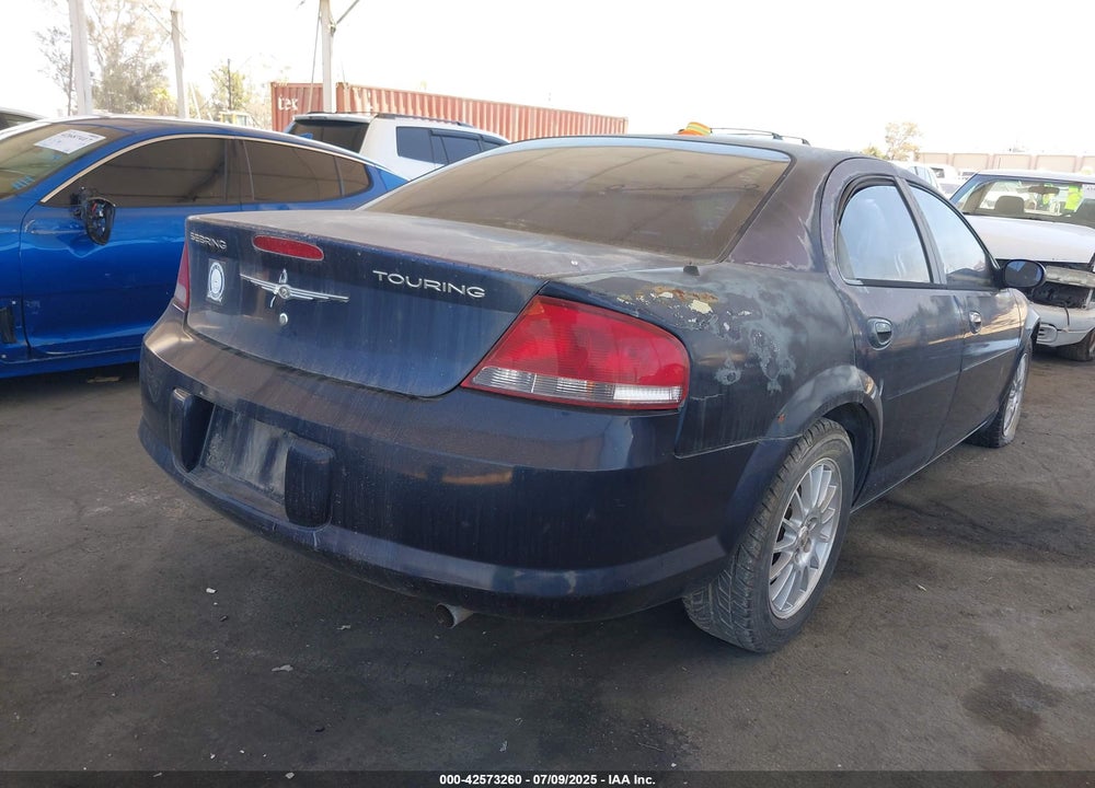 2004 CHRYSLER SEBRING LXI VIN: 1C3EL56R44N407395