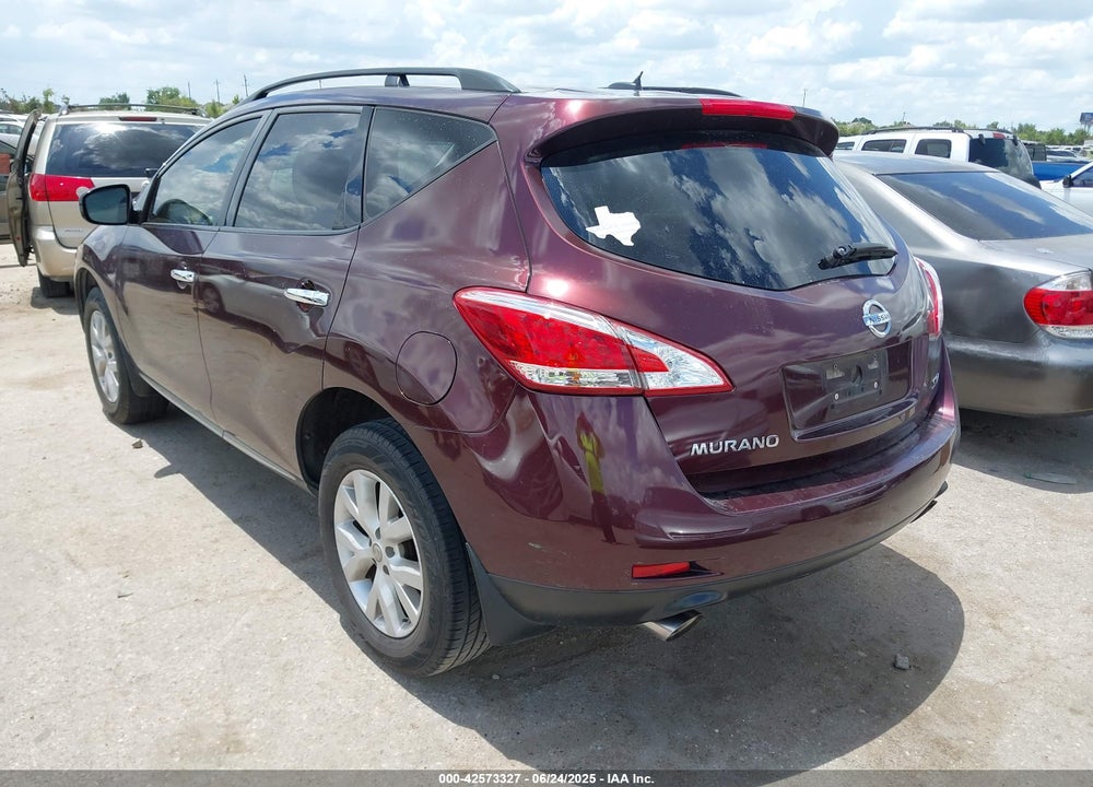 2014 NISSAN MURANO VIN: JN8AZ1MU5EW407947