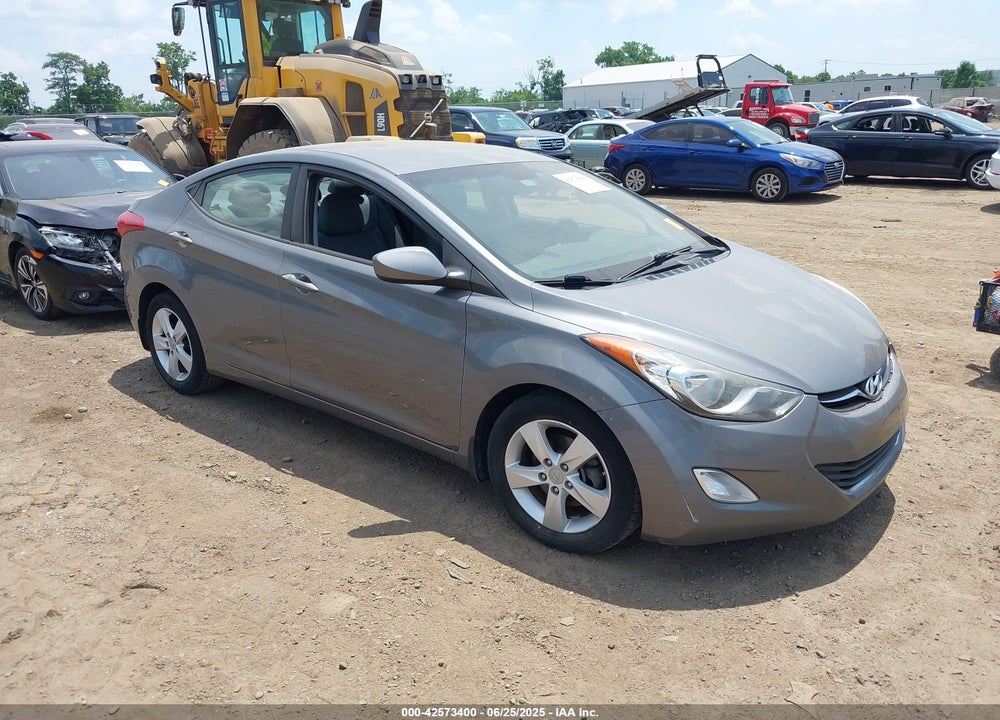 2013 HYUNDAI ELANTRA GLS VIN: 5NPDH4AE0DH309679