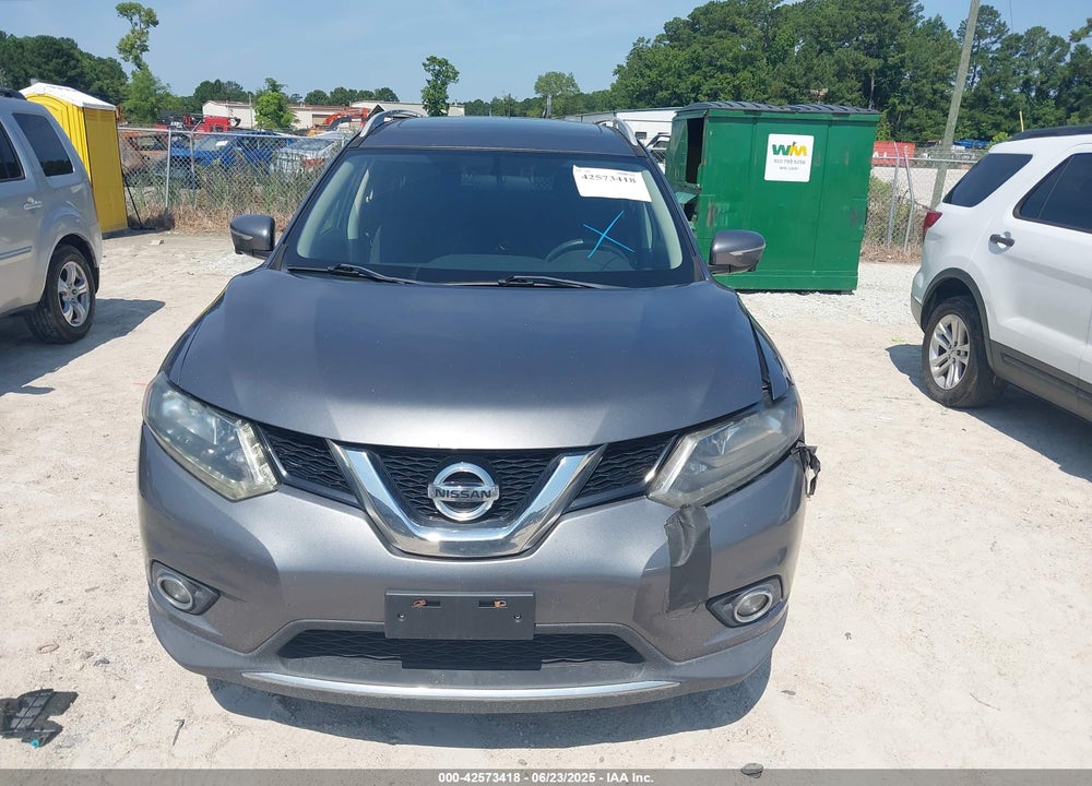 2015 NISSAN ROGUE SV VIN: 5N1AT2MV1FC840160