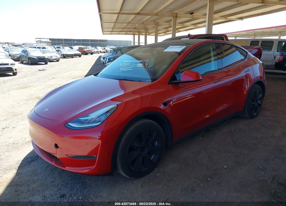 2023 TESLA MODEL Y AWD/LONG RANGE DUAL MOTOR ALL-WHEEL DRIVE VIN: 7SAYGDEEXPA031553