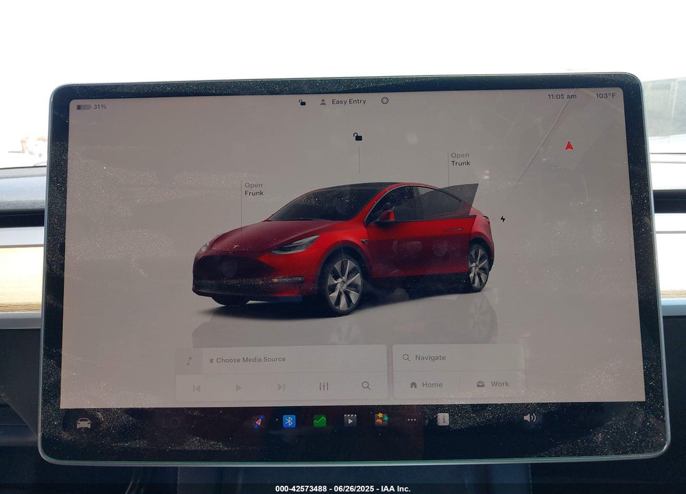 2023 TESLA MODEL Y AWD/LONG RANGE DUAL MOTOR ALL-WHEEL DRIVE VIN: 7SAYGDEEXPA031553