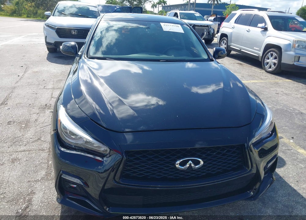 2018 INFINITI Q50 3.0T LUXE VIN: JN1EV7AP4JM355312