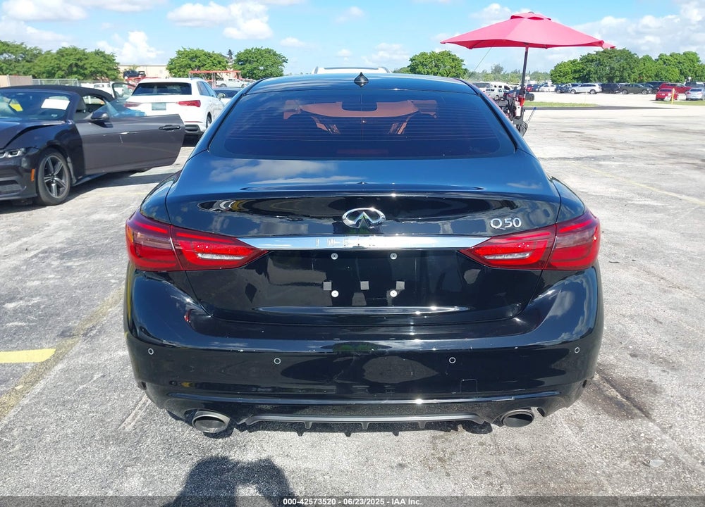 2018 INFINITI Q50 3.0T LUXE VIN: JN1EV7AP4JM355312