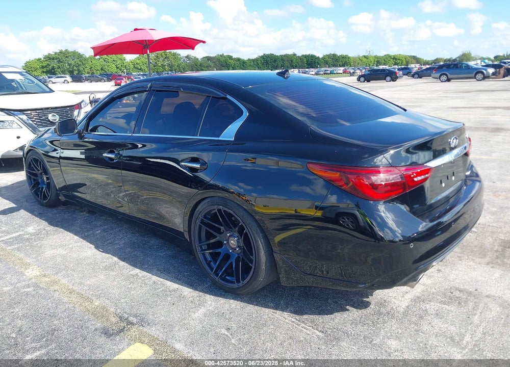 2018 INFINITI Q50 3.0T LUXE VIN: JN1EV7AP4JM355312