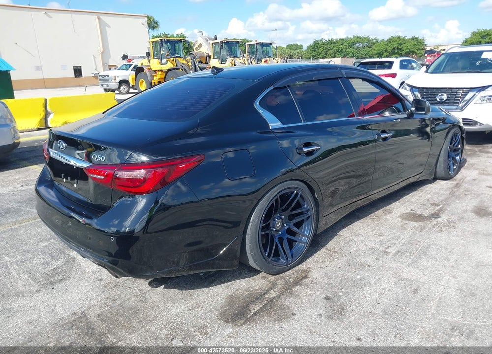 2018 INFINITI Q50 3.0T LUXE VIN: JN1EV7AP4JM355312