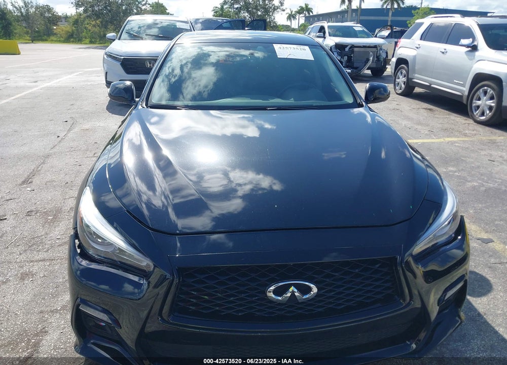 2018 INFINITI Q50 3.0T LUXE VIN: JN1EV7AP4JM355312