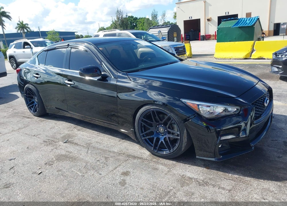 2018 INFINITI Q50 3.0T LUXE VIN: JN1EV7AP4JM355312