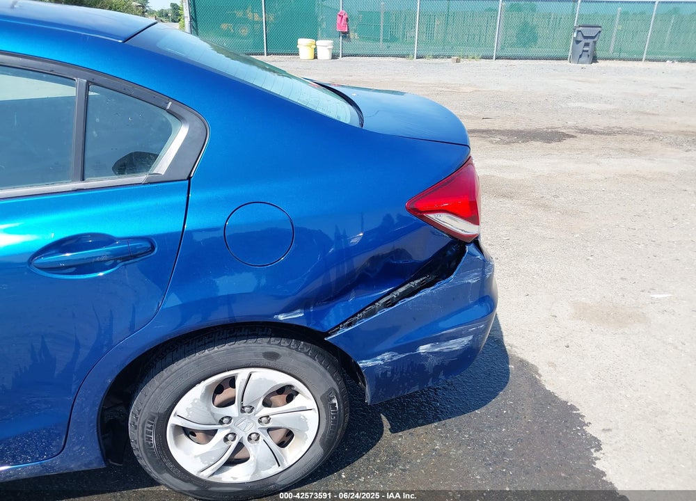 2013 HONDA CIVIC VIN: 19XFB2F53DE259694