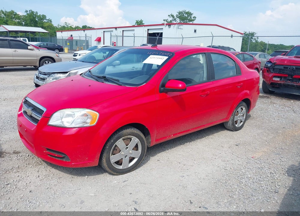 2011 CHEVROLET AVEO VIN: KL1TD5DEXBB141242