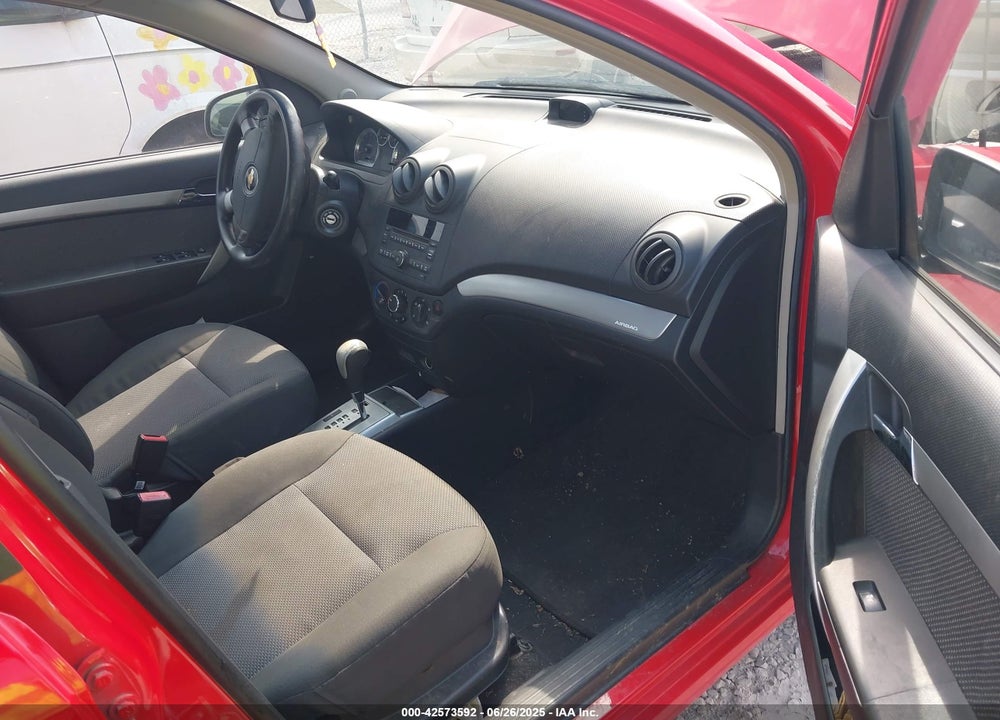 2011 CHEVROLET AVEO VIN: KL1TD5DEXBB141242