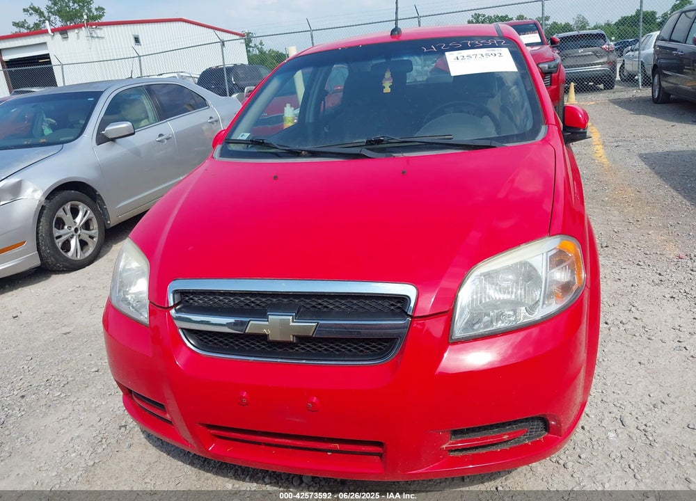 2011 CHEVROLET AVEO VIN: KL1TD5DEXBB141242