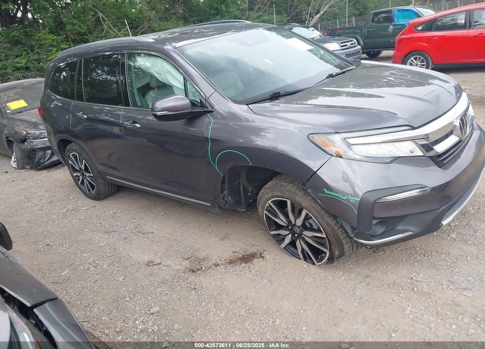 2019 HONDA PILOT TOURING VIN: 5FNYF6H65KB037613