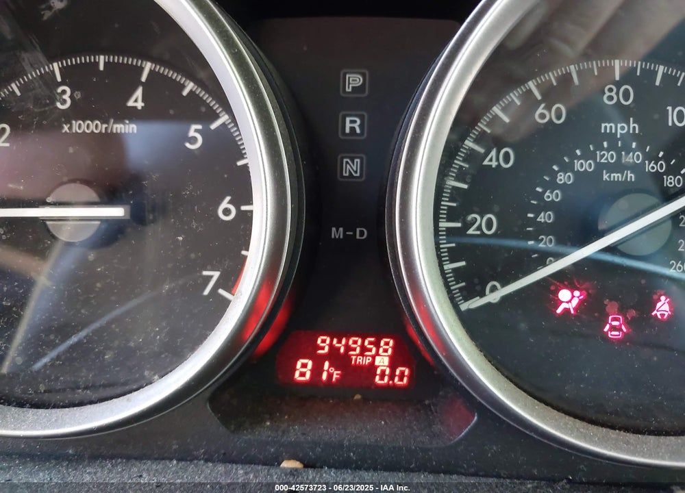 2011 MAZDA MAZDA6 VIN: 1YVHZ8CH7B5M13428