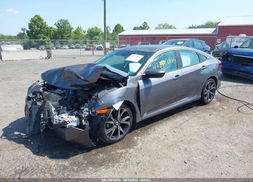 2019 HONDA CIVIC SPORT VIN: 2HGFC2F83KH526844