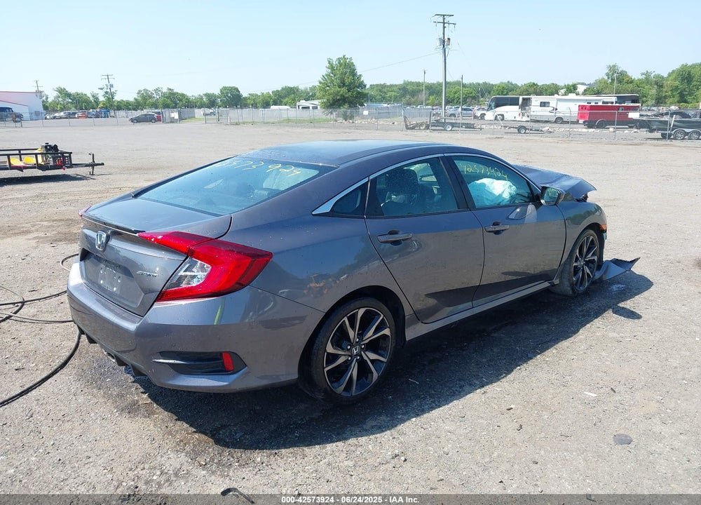 2019 HONDA CIVIC SPORT VIN: 2HGFC2F83KH526844