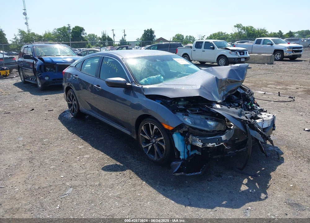 2019 HONDA CIVIC SPORT VIN: 2HGFC2F83KH526844