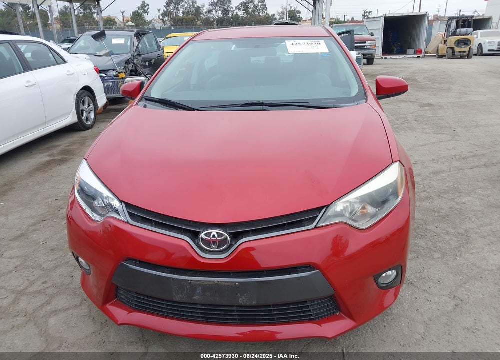 2016 TOYOTA COROLLA VIN: 5YFBURHE8GP529021