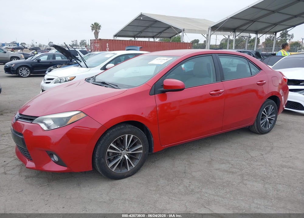2016 TOYOTA COROLLA VIN: 5YFBURHE8GP529021