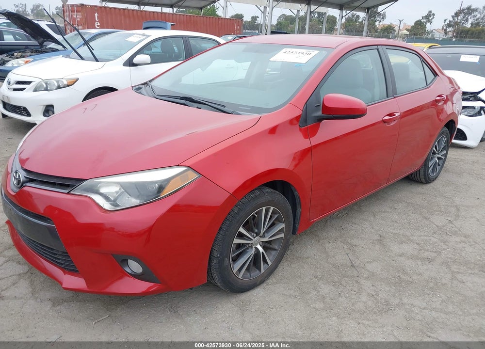2016 TOYOTA COROLLA VIN: 5YFBURHE8GP529021