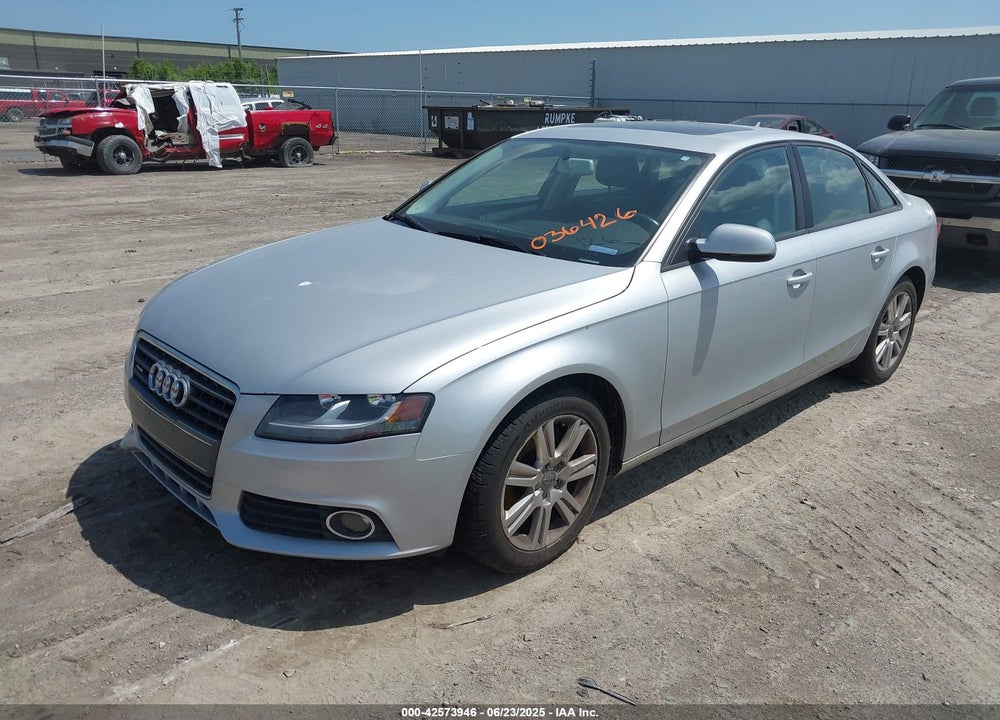 2010 AUDI A4 2.0T PREMIUM VIN: WAUDFAFL2AN036426