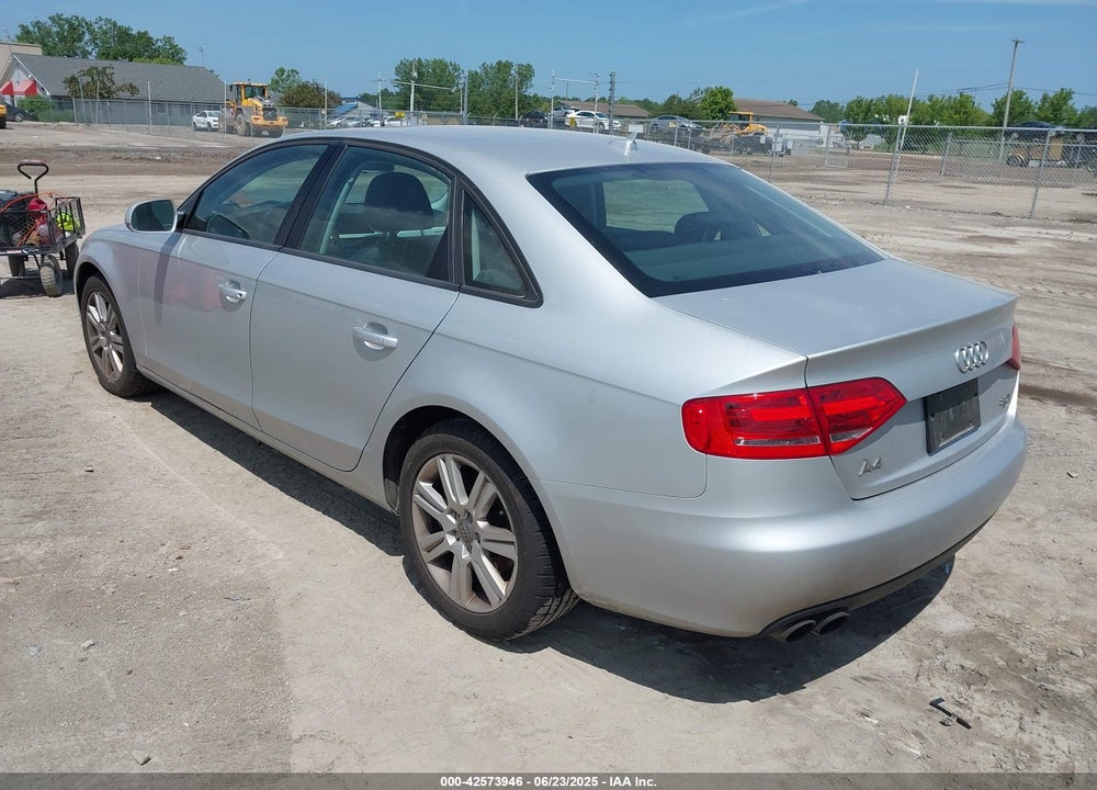 2010 AUDI A4 2.0T PREMIUM VIN: WAUDFAFL2AN036426