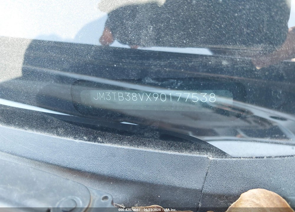 2009 MAZDA CX-9 VIN: JM3TB38VX90177538