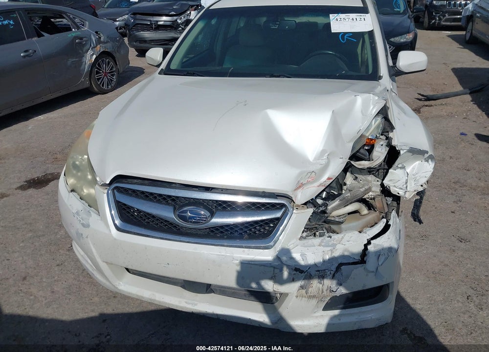 2011 SUBARU LEGACY VIN: 4S3BMBC61B3215400