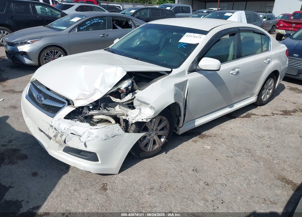 2011 SUBARU LEGACY VIN: 4S3BMBC61B3215400