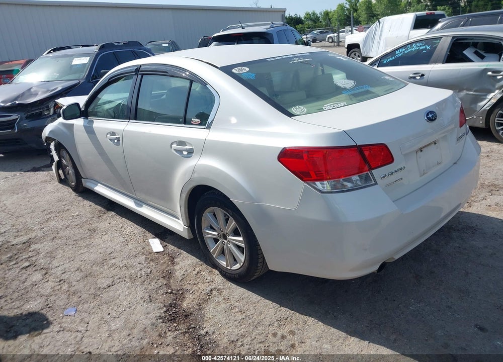 2011 SUBARU LEGACY VIN: 4S3BMBC61B3215400