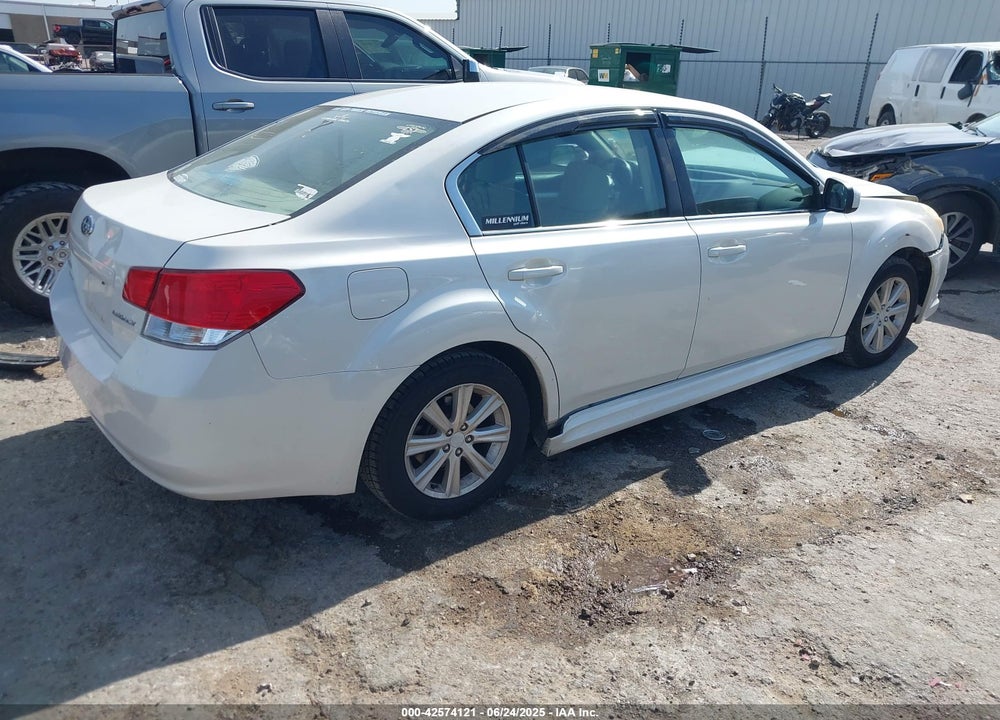 2011 SUBARU LEGACY VIN: 4S3BMBC61B3215400