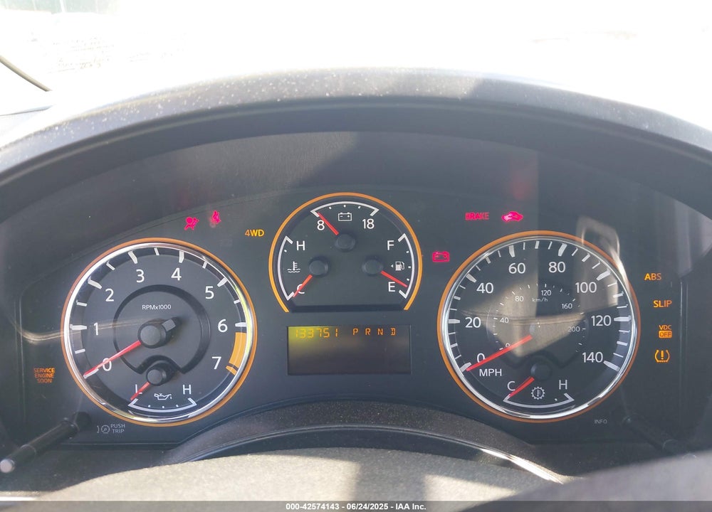 2011 NISSAN TITAN VIN: 1N6AA0EC6BN302707