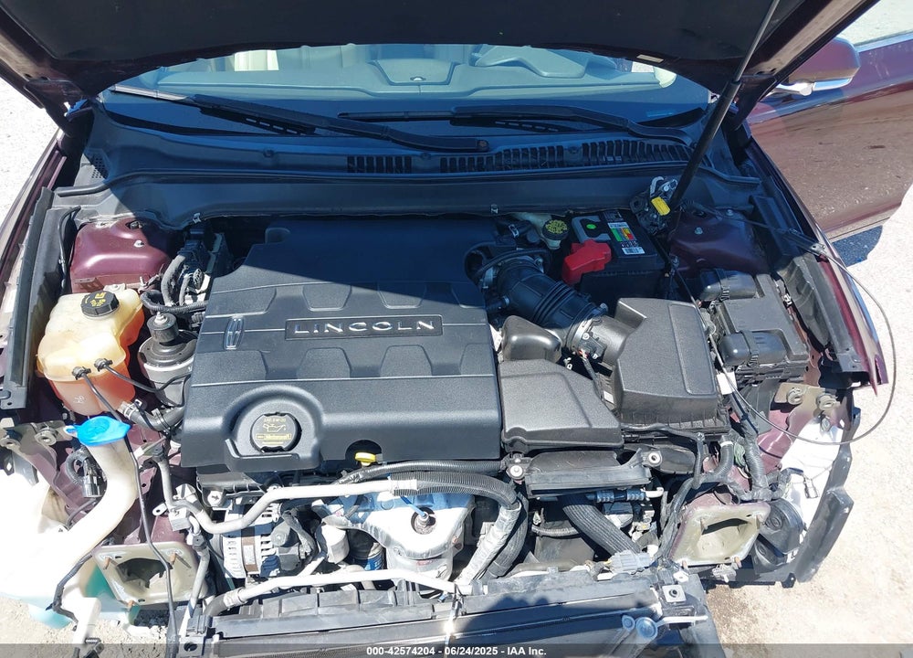 2013 LINCOLN MKZ VIN: 3LN6L2GKXDR824996