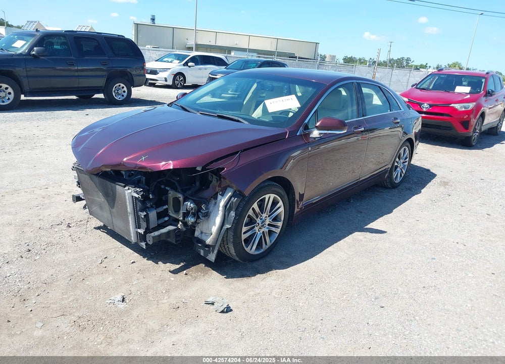 2013 LINCOLN MKZ VIN: 3LN6L2GKXDR824996