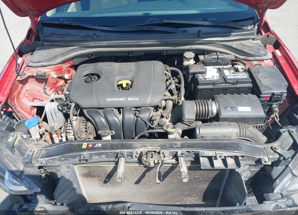 2017 HYUNDAI ELANTRA VIN: KMHD84LF0HU409035