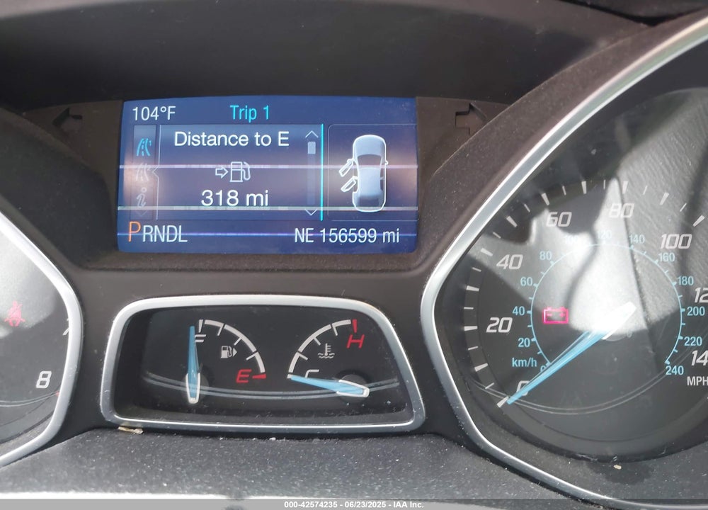 2014 FORD FOCUS VIN: 1FADP3K25EL421303