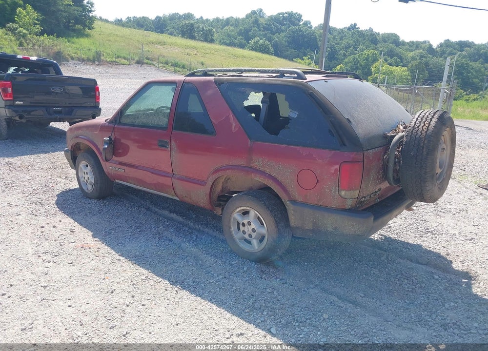 1997 CHEVROLET BLAZER LS VIN: 1GNCT18W7VK136406
